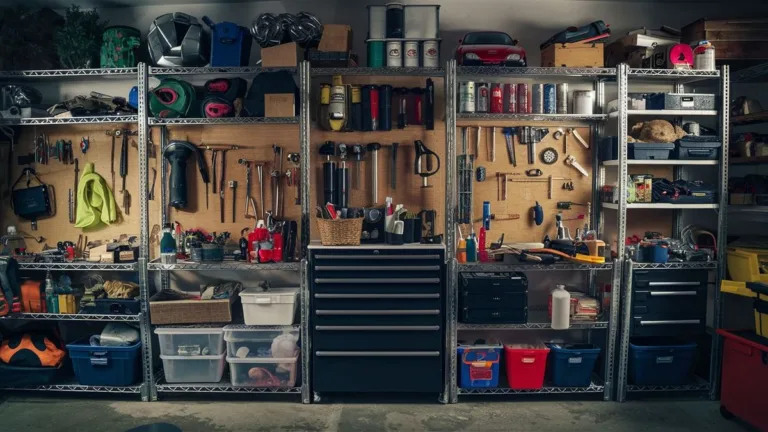 Jak zrobić półki w garażu